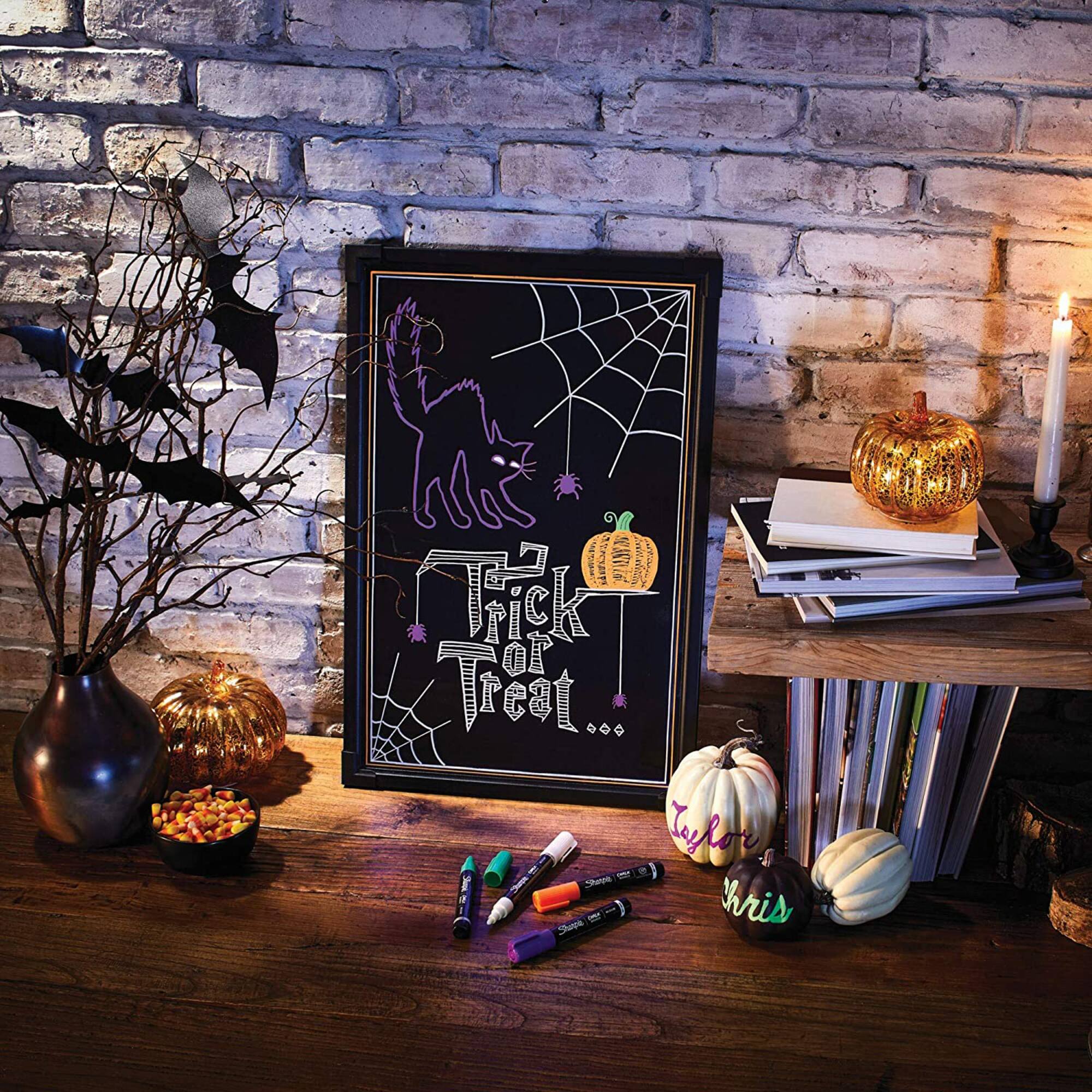 Sharpie® Secondary Medium Point Wet Erase Chalk Markers